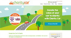 Desktop Screenshot of charitycar.co.uk